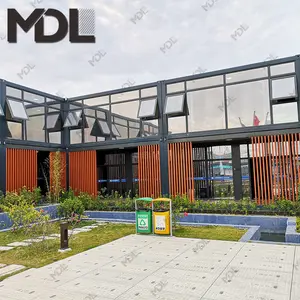 Movable Flat Pack Prefab Containers Modular Houses Steel Structure Container House Frame Prefabricated