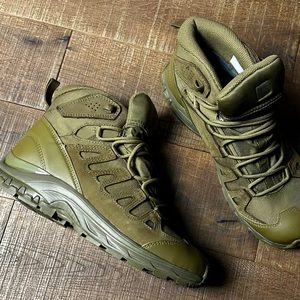 Bottes de montagne Salomen pour hommes 2025, haut de gamme, imperméables et respirantes, chaussures de randonnée fonctionnelles résistantes à l'usure - Product Image 3