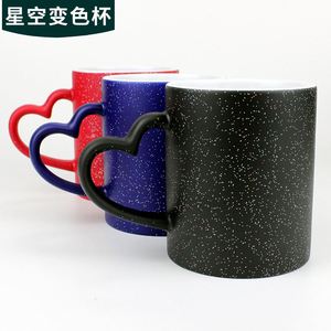 Mug en céramique blanc DIY, motif photo personnalisé, fonction de changement de couleur, design créatif, origine Chine, image et logo personnalisés disponibles - Product Image 4