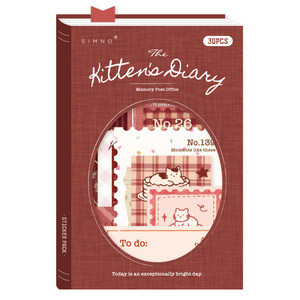 <span class=keywords><strong>Mr</strong></span>.Paper Set di Adesivi Stampati Serie Memory Post Office, Adesivi Decorativi Fai-da-Te con Motivi Retrò a Tema Francobollo per Journaling - Product Image 5