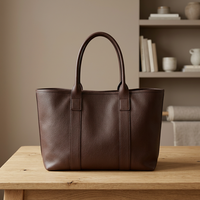 Tas Clutch Kulit Asli Wanita Hitam Mewah Desain Dapat Disesuaikan Penutup Ritsleting Tahan Air Anti Maling Kasual Ringan