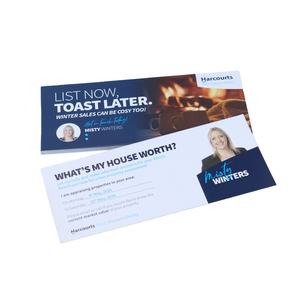 โรงงานพิมพ์โปสเตอร์ 100 แกรม ขนาด 285x220 มม. สีดำ พับสองด้าน สำหรับเมนูร้านเบเกอรี่ ร้านอาหาร งานเทศกาล การศึกษา หนังสือการ์ตูน รองเท้า ใบปลิว - Product Image 2