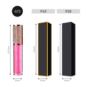 Rouge à lèvres personnalisable MLM, effet nacré, brillant, hydratant, longue tenue, gloss à lèvres illuminant, parfum vanille, teinte à lèvres brillante - Product Image 1