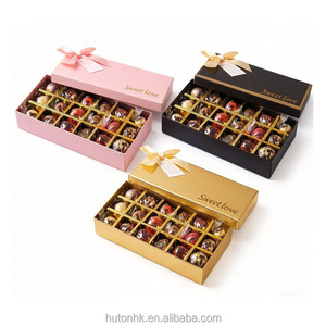 wholesale 18 Dividers <b>Gift</b> Set Natural Handicraft Mix <b>Black</b> Tea Flower Ball Dried Flowers 11 Flavors 3 Colors <b>Box</b> Pu-erh tea - Product Image 1