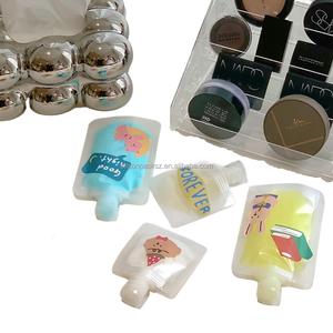 50/250/500 ML <strong>Packaging</strong> Spouted <strong>Gel</strong> Pouches Cosmetic Refill Pouch With Spout Small Refillable Travel Subpackage Spout Pouch - Product Image 6