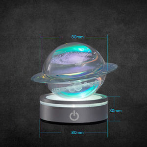 Lampada da Tavolo EURAN EU di Lusso Moderna, Cubo in Cristallo Inciso al Laser 3D 60-80mm, Luce Notturna - Product Image 6