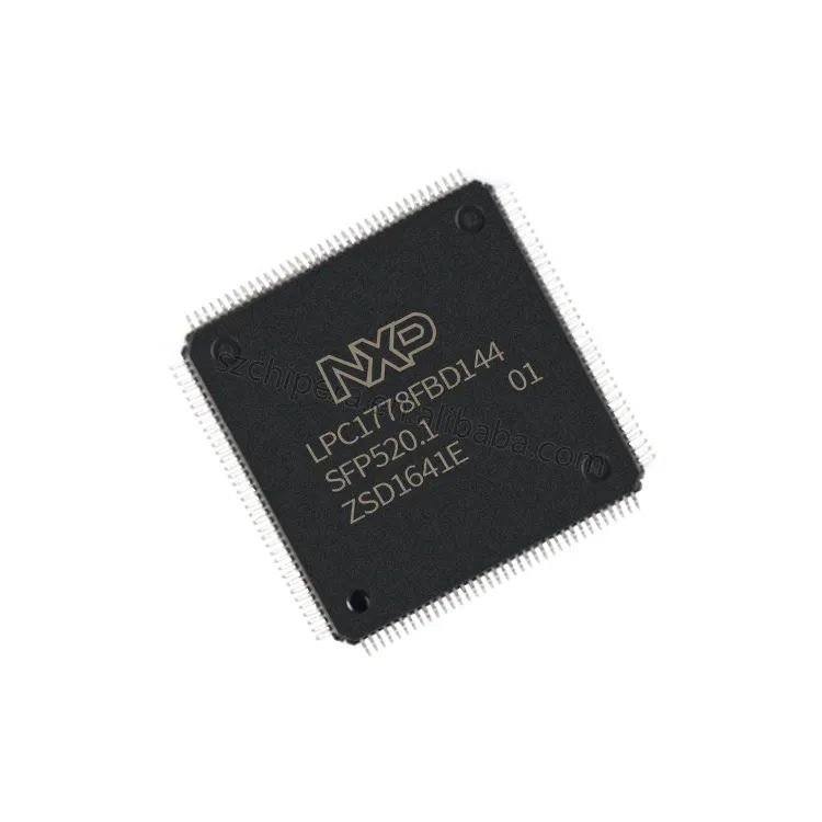 Electronic Component LPC1778F Cortex M3 RISC 512K Microcontroller 32 Bit ARM Bytes LQFP144 LPC1778FBD144