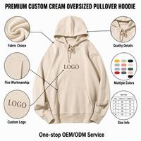 Meilleur fabricant de sweats à capuche personnalisé gris clair pull hommes vêtements de sport lâche haute qualité sweats à capuche imprimé Logo 100% coton