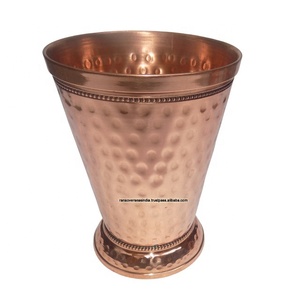 Factory Price Popular Copper <b>Glass</b> Hammered Design Drinking <b>Glass</b> Tumbler for Home Hotel Office at Best Price - Product Image 6