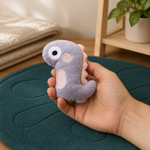 Jouet <span class=keywords><strong>à</strong></span> mâcher en peluche mignon <span class=keywords><strong>à</strong></span> <span class=keywords><strong>la</strong></span> catnip pour usage intérieur, sans alimentation ni installation requise, grande collection <span class=keywords><strong>de</strong></span> jouets pour chats Self-Hei-Jiebo - Product Image 5
