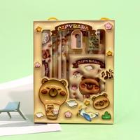 Regalo para el Día del Niño Set de Papelería Escolar al Por Mayor Cuaderno Creativo Set de Regalo para Niños Accesorios Escolares
