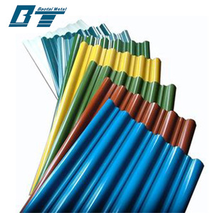 Color Coated Prepainted Steel 0.13-0.9mm Gi Plate <strong>Galvanized</strong> Galvalume Metal Corrugated Steel PPGI PPGL Roofing Sheet - Product Image 4