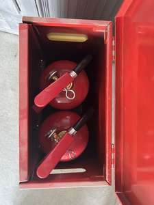 Armoire d'extincteur double de taille personnalisée Style ouvert-fermé avec fonctionnalités flexibles SS MS - Product Image 2