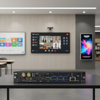 Computadora OPS-C Zhisheng con GPU Discreta GTX1050 RX550 RTX3060, Pantalla 4K, Windows, para Pizarra Interactiva, Educación y Negocios
