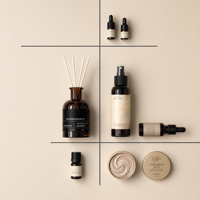 Diffuseur de parfum OBM pour voiture, flacon d'aromathérapie, distributeur d'huile parfumée, flacon pulvérisateur à fine brume avec boîte