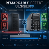 Nuevo Servidor en Torre Dell PowerEdge T440 Original, Doble Intel Xeon Escalable, RAM DDR4, Almacenamiento SAS SATA, en Stock