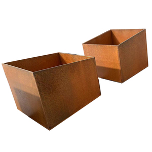 Chapa de Acero Corten Personalizada, Cortada y Doblada, con Acabado Oxidado, Alternativa al Acero Q460NH, Acero Resistente a la Intemperie de Alto Rendimiento - Product Image 4