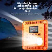 Station d'alimentation portable 600W, alimentation mobile grande capacité, onde sinusoïdale pure, panneau solaire MPPT, compresseur d'air, batterie LiFePO4