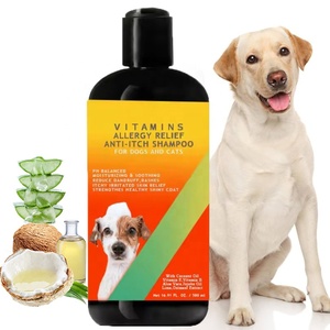 Champú <span class=keywords><strong>para</strong></span> Mascotas con Aceite <span class=keywords><strong>de</strong></span> Coco y Aloe Vera, Limpieza Profunda, Tratamiento contra Garrapatas y <span class=keywords><strong>Pulgas</strong></span>, Desodorante, Hidratante, Champú Multifuncional <span class=keywords><strong>para</strong></span> Perros - Product Image 1