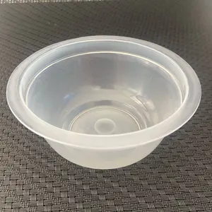 工厂供应商35ML熟食容器防漏一次性塑料汤杯