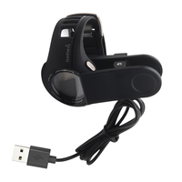 Câble de charge USB pour montres intelligentes Garmin Approach S10 & Forerunner 110/210, station de charge avec gaine en PVC, matériau en cuivre pur