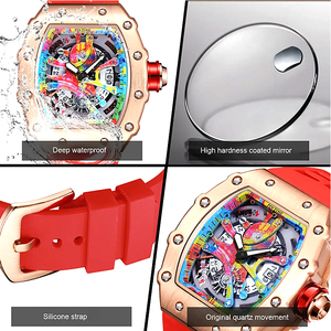 <span class=keywords><strong>Reloj</strong></span> <span class=keywords><strong>de</strong></span> Lujo para Hombre <span class=keywords><strong>de</strong></span> Marca Suiza <span class=keywords><strong>de</strong></span> <span class=keywords><strong>Alta</strong></span> <span class=keywords><strong>Gama</strong></span>, Impermeable, Estilo Mecánico Transfronterizo, <span class=keywords><strong>Reloj</strong></span> <span class=keywords><strong>de</strong></span> Cuarzo con Encanto <span class=keywords><strong>de</strong></span> Grafiti y Aleación - Product Image 4