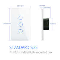Bingoelec nous nouveau design Smart Life maison maison 110V interrupteur intelligent WiFi sans fil à distance lumière LED tuya interrupteur mural et prise