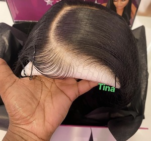 Groothandel Ruw Menselijk Haar Natuurlijke Haarlijn Pretokkelde Smallknots Glueless Hd Kant Sluiting Frontale Voor Menselijk Haar Pruik Swiss Hdlace - Product Image 6