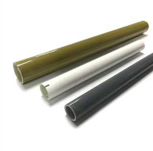 High Quality Fiberglass Tube FRP Industrial Tool Poles Tent Support <b>Greenhouse</b> Frames Rebar Rods <b>Light</b> Weight High Strength - Product Image 1