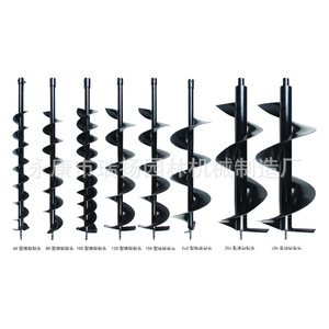 Power Earth <b>Auger</b> <b>Drill</b> Bit 60 80 100 120 150 200 250 300 Mm Steel Professional Grade For Landscaping And Farming - Product Image 1