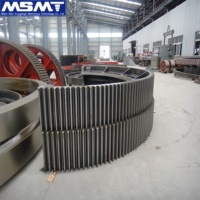 Engrenage segmenté sur mesure non standard, fabriqué selon les plans OEM/ODM, forgé ou moulé, grand module, en acier, à couronne fendue