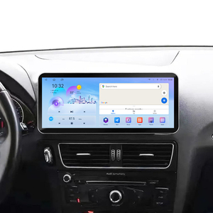 Unità di Navigazione GPS 12.3'' con Android Auto e CarPlay, Schermo Touch, Autoradio per Audi Q5 A4 B8 2009-2019, Q5L 2018+, <span class=keywords><strong>Q3</strong></span> <span class=keywords><strong>2012</strong></span>+ - Product Image 1