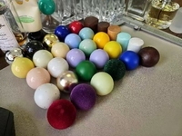 Bouchon de flacon de parfum rond en plastique de luxe de haute qualité, 15 mm, forme de boule, couvercle de parfum pour flacon en verre