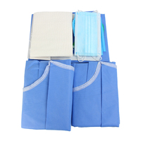 TA021-4E ZOGEAR Pack chirurgical universel jetable pour implants dentaires, 12 kits