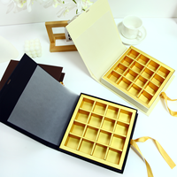 Boîte cadeau en chocolat Emballage rigide élégant et personnalisé, durable, parfait pour les chocolats, les bonbons ou l'affichage d'accessoires de mode