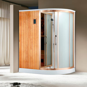 Cabina de Ducha de Vapor Húmedo con Bañera <span class=keywords><strong>INTERLAN</strong></span> Modelo 7113, Diseño Moderno, Vidrio Templado de 5 mm, Panel de Control Computarizado, Colores Personalizados - Product Image 4