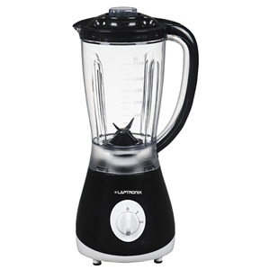 Laptronix Blender 1.25L Plastic Jar Double Blades Electric Kitchen Mixer For Fruits Vegetables - Product Image 1