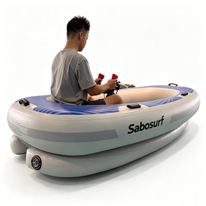 KC07 24KW 5.33KWH 45KM/H Moto Acuática Inflable, Bote de Karting, Lancha Motora para Negocios de Alquiler en Mar y Lago, y Pesca - Product Image 1