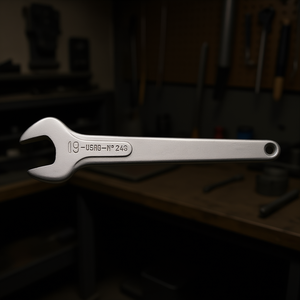 Open End Wrench 9mm Steel Metric <b>Tool</b> For Mechanical Repair - Product Image 3