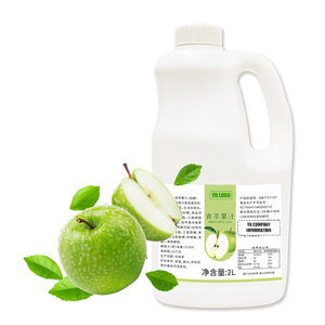 Concentrado de Jugo de Manzana Verde al por Mayor, Certificado Halal, Alta Concentración para Té de Burbujas, Bebidas Refrescantes, Sabor Mixto en Botella - Product Image 5