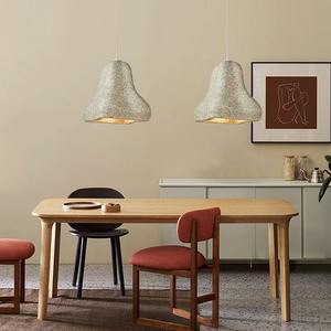 Lámpara de Techo Moderna de Estilo Wabi-Sabi para Comedor, Lámpara de Diseño Retro Japonés para Dormitorio, Estudio, Mesa de Comedor, Lámparas Colgantes - Product Image 5