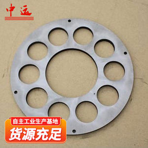 Accessoires pour machine de pulvérisation à revêtement en acier : Plaque supérieure et Plaque inférieure en acier, Revêtement anti-usure pour machines d'ingénierie industrielle - Product Image 2