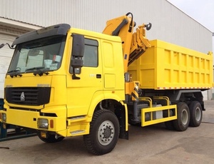 Sinotruk Howo <span class=keywords><strong>รถ</strong></span>บรรทุก<span class=keywords><strong>10</strong></span>ล้อติดตั้ง<span class=keywords><strong>เครน</strong></span>พับ12<span class=keywords><strong>ตัน</strong></span> - Product Image 2
