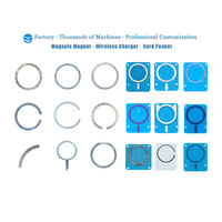 Usine N52 O forme 2mm 2.5mm 3mm épaisseur support de téléphone magnétique anneau fort tableau d'aimant pour bouteille d'eau MagSafe