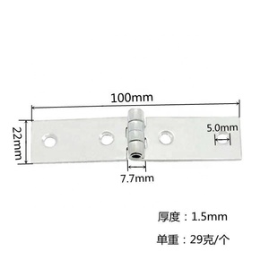 Porta De Madeira Dobradiça Pequena Dobradiças Flush <span class=keywords><strong>Frame</strong></span> Do Cartaz Dobradiça Flush <span class=keywords><strong>4</strong></span> Polegadas Portas De Armário De Ferro E Janelas Acessórios De Hardware Doméstico - Product Image 5