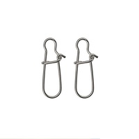 Kualitas Tinggi Tahan Lama 100pcs/Kantong Rolling Stainless Steel Safety Snap Fishing Swivels Connectors Gear Accessories Lure Fishing
