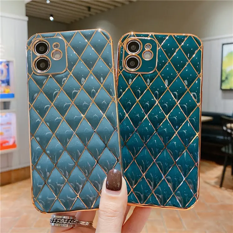Hot Selling Luxury Elegant Geometric Mobile Phone Cover for Samsung A72 A52 A42 A32 Girls Women Case