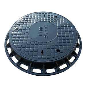 C250 D400 Op Maat Gemaakte Castle Nodulair Gietijzeren Putdeksel Met Slotsysteem Enkele Verzegelde Waterdichte Hoek Ijzeren Frame Multi-Type - Product Image 6