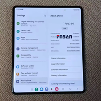 Téléphone portable pliable 5G de haute qualité en gros pour Samsung Fold3 256 Go, débloqué, d'occasion, CDMA, à bas prix