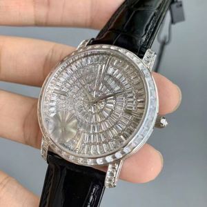 Reloj de pulsera para hombre de alta gama, original, importado, con movimiento mecánico automático, esfera con agujas, Vacheron - Product Image 6